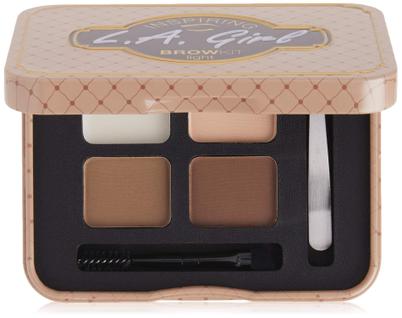Kit de sobrancelhas L.A. Girl Inspiring Light and Bright com pinça GES341