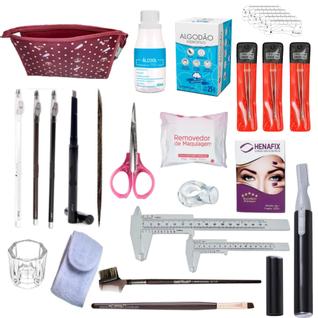 Kit designer profissinal de sobrancelhas