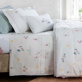 Kit Edredom Queen Conforter Summer Feminino - Naturalle