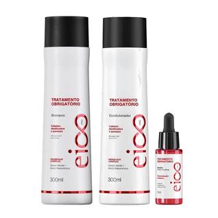 Kit Eico Pro Tratamento Obrigatório - Shampoo 300ml + Condicionador 300ml + Booster 30ml