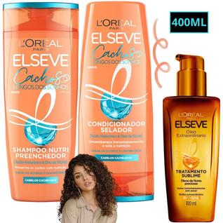 Kit Elseve Glycolic Gloss Hidra Oleo Extraordinario Sonhos