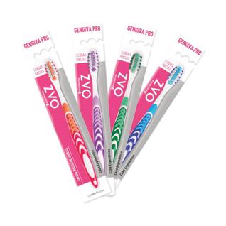 Kit Escova de Dente Oaz Gengiva Pro Cx com 12 Itens - Cores Sortidas