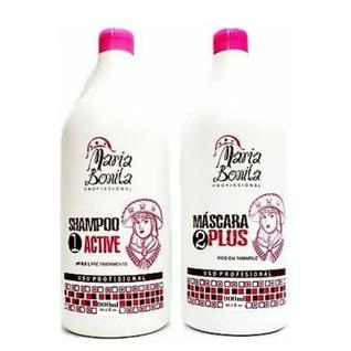 Kit Escova Progressiva Selagem Tratamento Capilar e Alisamento 2 Passos