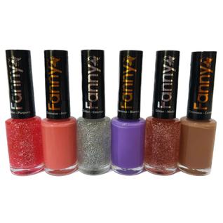 Kit Esmaltes Fanny á Combinação Perfeita 6 Unidades - Seu Estilo Sua Cor