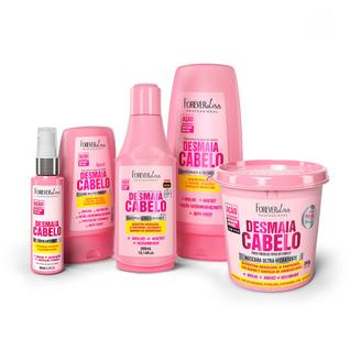Kit Especial Desmaia Cabelo Completo Forever Liss 5 Itens Hidratação e Alinhamento Sem Fri