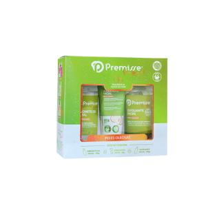 Kit Facial Kiwi Premisse  Controle Inteligente da Oleosidade com Hidratação na Medida Cert