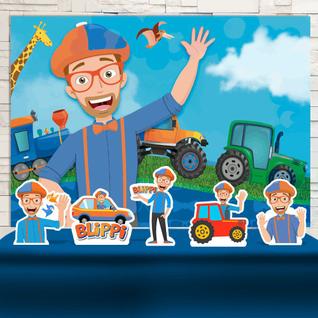 kit Festa Rubi Blippi-  IMPAKTO VISUAL