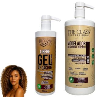 Kit Gel e Modelador LIBÉRÉ Cachos Crespos Liberada THE CLASS