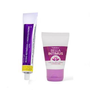 Kit Gel Para Peeling Facial e Clareador de Áreas Íntimas Bella Intimus - 30g