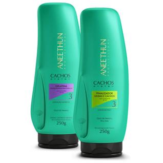 Kit Gelatina e Finalizador Ondas e Cachos System Aneethun