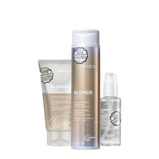 Kit Joico Blonde Life Smart Release Shampoo Máscara Oil (3 produtos)