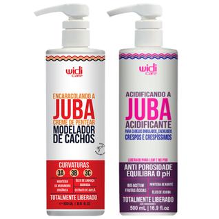 Kit Juba Widi Care Creme De Pentear Encaracolando + Acidificante Anti Porosidade Capilar 5