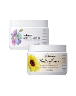Kit Kah-noa Máscara Hidratação Nutri-shake, Máscara Butterflower 300g