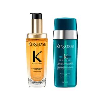 Kit Kérastase Elixir Ultime L'Huile 75ml+Sérum Therapiste