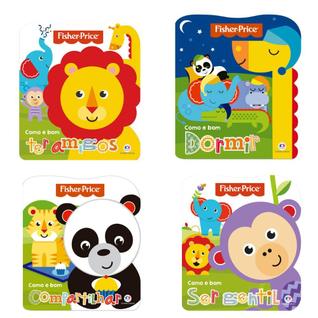 Kit Livros Coleção Como é Bom Fisher-Price Cartonado
