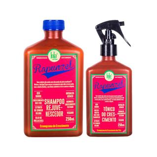 Kit Lola Cosmétics Crescimento Rapunzel - Shampoo e Tônico Capilar De Crescimento