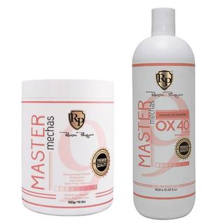 Kit Master Mechas Pó Descolorante + OX 40 Robson Peluquero