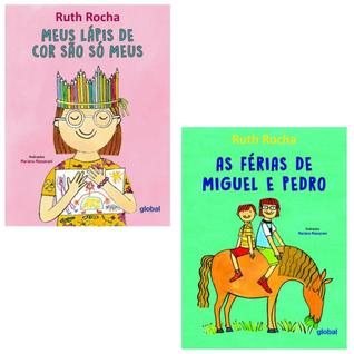 Kit: Meus Lápis De Cor São Só Meus + As Férias De Miguel E Pedro