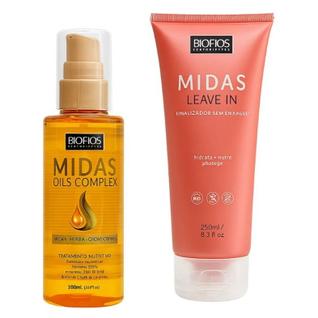 Kit Misturinha Midas Finalizador - Oils Complex + Leave-in Biofios