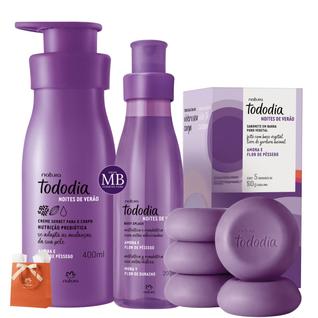 Kit Natura Tododia Noites de Verão Amora e Flor de Pêssego