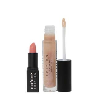 Kit Océane Edition Mini Lipstick Nude Pink e Glossy Me Glazed (2 produtos)