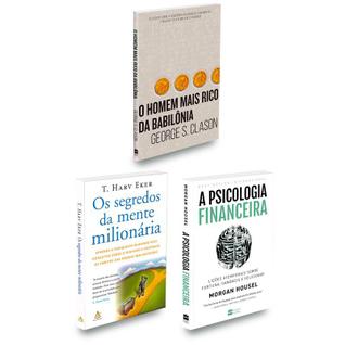 Kit Os Segredos Da Mente Milionária + O Homem Mais Rico Da Babilônia + A Psicologia Financ