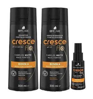Kit para Cabelos em Queda BARROMINAS Cresce Fio Shampoo + Condicionador + Sérum Fortaleced