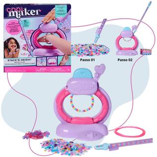 Kit Para Fazer Pulseiras Da Amizade Maquina Cool Maker Original Sunny 3107 Maquina de faze