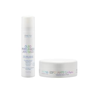 Kit Perfume Capilar em Óleo e Esfoliante Capilar Amend