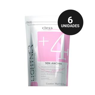 Kit Profissional Pó Descolorante Lightner Sem Amônia (6x300g)