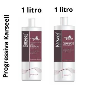 Kit Progressiva Karseen 1L  Liso Imediato Original (Shampoo + Gloss)