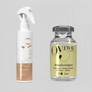 Kit Reconstrução Capilar Reconstrutor + Ampola Mágica