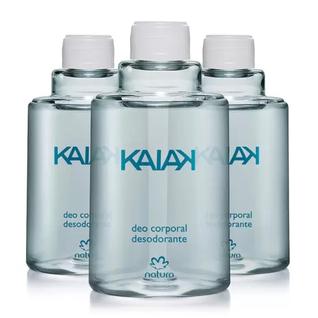 Kit Refil Desodorante Corporal Kaiak Masculino - 3 unidades