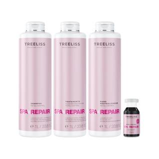 Kit Reparação tratamento nanotecnologia 5 itens Spa Repair