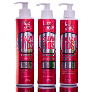 Kit Salva Fios Cabelo Emborrachado Elimina Ressecamento Combate a Quebra Reconstrução Nutr
