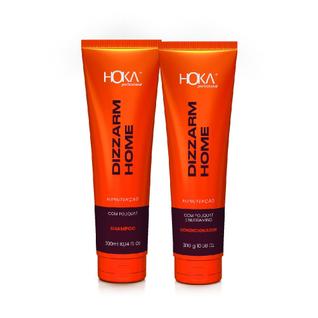 Kit shampoo  condicionador pós progressiva dizzarm home hoka