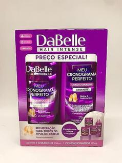 Kit Shampoo E Condicionador Dabelle Meu Cronograma Perfeito
