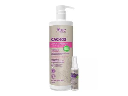 Kit Sos Cachos Ativador 1l E Reparador De Pontas 60ml - Apse