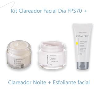 Kit Tratamento Facial Clareador Peeling Rosto Abelha Rainha Melasma Manchas De Sol Envio I