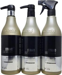 Kit Tratamento Para Mega Hair Sh 750ml Mas 750ml Leav 750ml