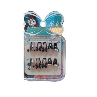Kit Unhas Postiças Decoradas