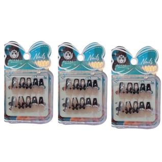Kit Unhas Postiças Decoradas