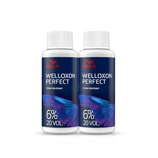 Kit Wella Professionals Welloxon Perfect 6% 20 Volumes  - Oxidante 60ml (2 unidades)