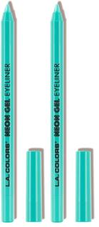 L.A. COLORS Delineador em Gel Wonder CP632 (Pacote com 2)