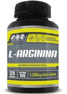 L-arginina 100% Pura 120 Cápsulas 500mg - Flora Nativa