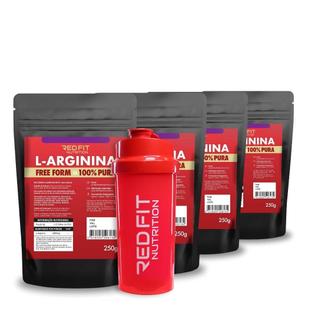 L-Arginina 1Kg - 100% Pura Importada - Red Fit Nutrition