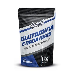 L-Glutamina 4well 1Kg Sabor Natural