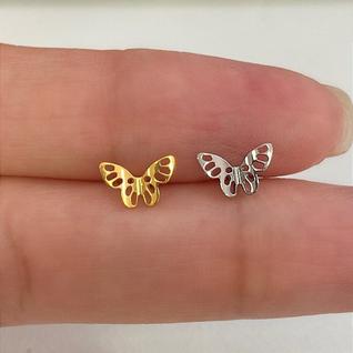 LABRET TITÂNIO BUTTERFLY - Acessório de Piercing