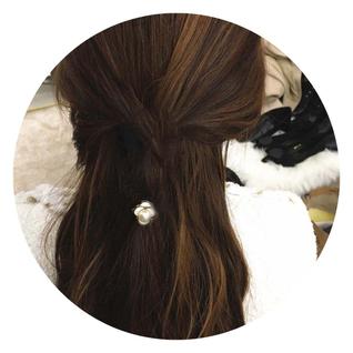 Laço de Cabelo Xuxinha Rabo de Cavalo Menina Mulheres Flores