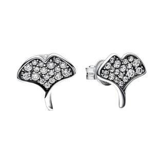 Laço Rosa Roxo Coração Pedra 925 Prata Esterlina Brincos De Verão Pingente De Joias Faça V